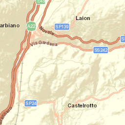 Castelrotto Street Map