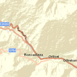 Ortisei Street Map