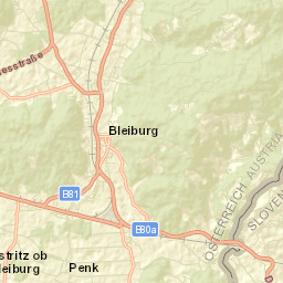 Bleiburg Street Map