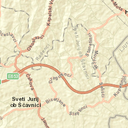 Sveti Jurij ob Ščavnici Street Map