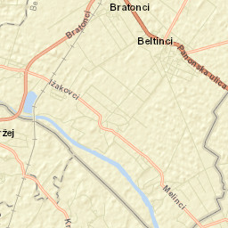 Beltinci Street Map