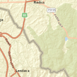 Lendava Street Map