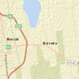 Marcali Street Map