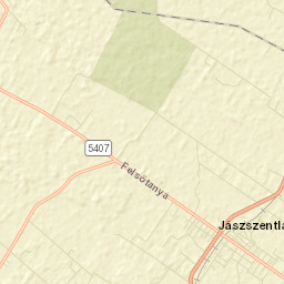 Jászszentlászló Street Map