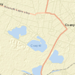 Tömörkény Street Map