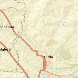 Copăceni Street Map