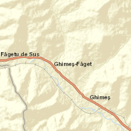 Ghimeș Street Map
