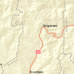 Comuna Scorţeni Street Map