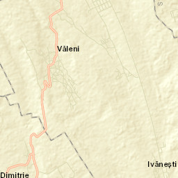 Văleni Street Map