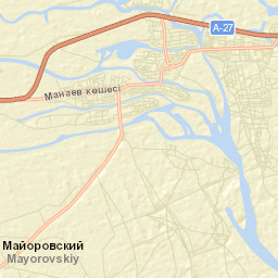 Maloye Ganyushkino Street Map
