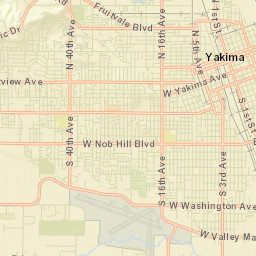 Yakima Street Map