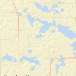 15076-15628 MN-108 Pelican Rapids Street Map