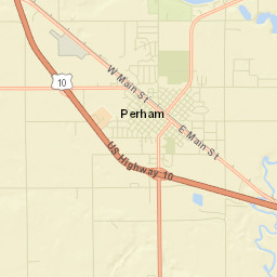 Perham Street Map