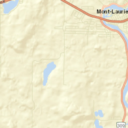 Mont-Laurier Street Map