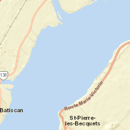 Saint-Pierre-les-Becquets Street Map