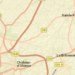 Château-d’Olonne Street Map