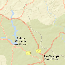 Le Champ-Saint-Père Street Map