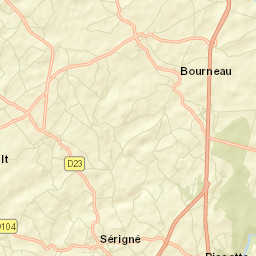 Sérigné Street Map
