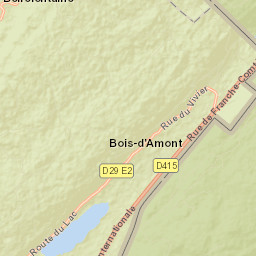 Bois-d’Amont Street Map
