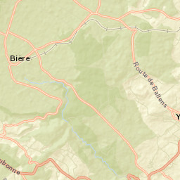 Bière Street Map