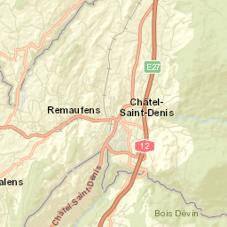 Châtel-Saint-Denis Street Map