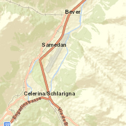 Samedan Street Map