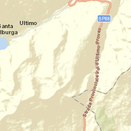 Ultimo - Ulten Street Map