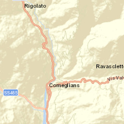 Rigolato Street Map