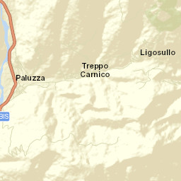 Paluzza Street Map