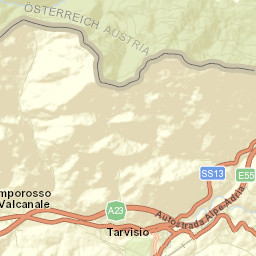 Tarvisio Street Map