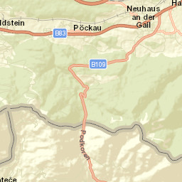 Pöckau Street Map