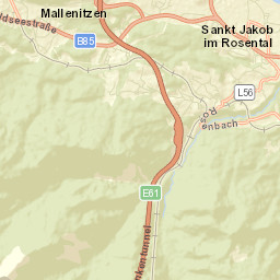 Sankt Jakob Street Map