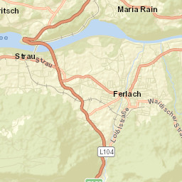 Maria Rain Street Map