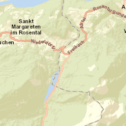 Sankt Margareten im Rosental Street Map