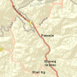 Slovenj Gradec Street Map