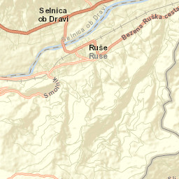 Ruše Street Map
