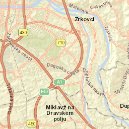 Miklavž na Dravskem Polju Street Map