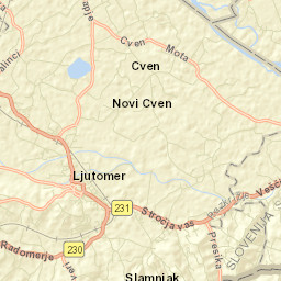 Ljutomer Street Map