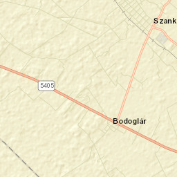Szank Street Map