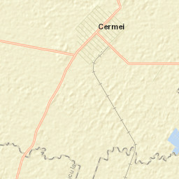 Comuna Cermei Street Map