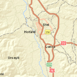 Ghighișeni Street Map