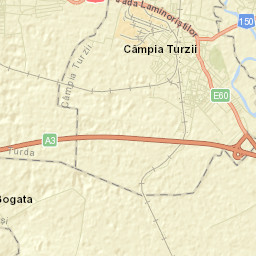 Câmpia Turzii Street Map