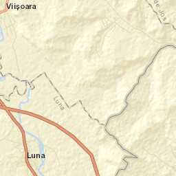Comuna Viişoara Street Map