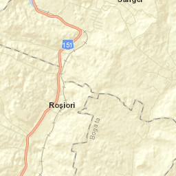 Avrămești Street Map