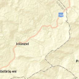 Iclandu Mare Street Map