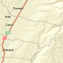 Comuna Cârţa Street Map