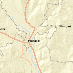 Scorţeni Street Map