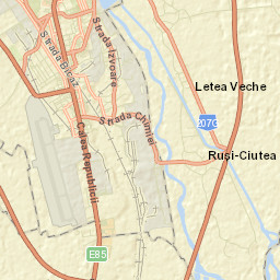 Letea Veche Street Map