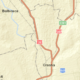 Comuna Albeşti Street Map