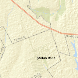 Ştefan Vodă Street Map